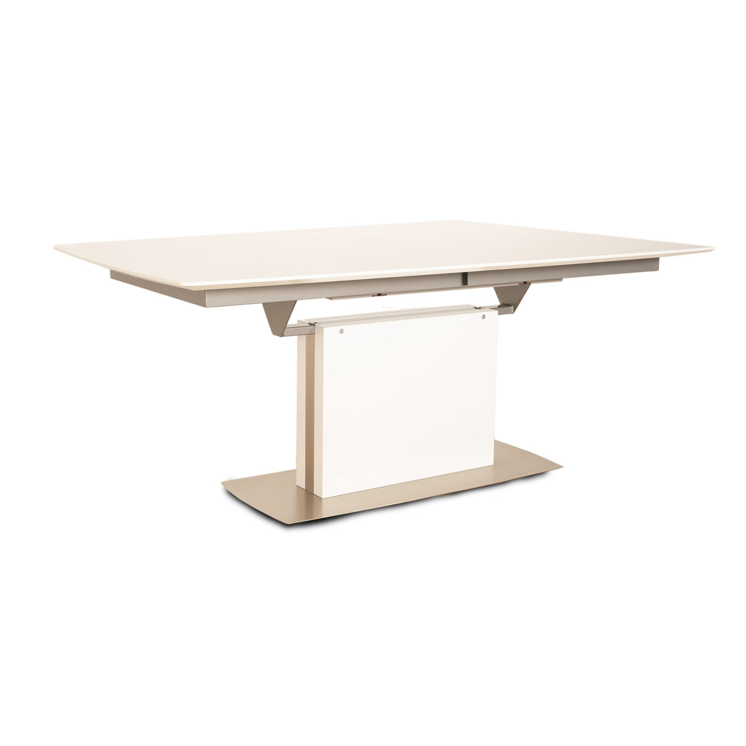 BoConcept Milano Esstisch Holz Weiß 181/264 x 73 x 100 Ausziehfunktion