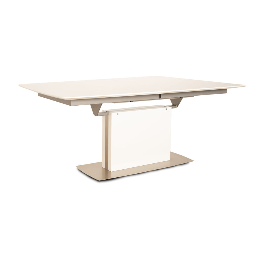 BoConcept Milano Esstisch Holz Weiß 181/264 x 73 x 100 Ausziehfunktion