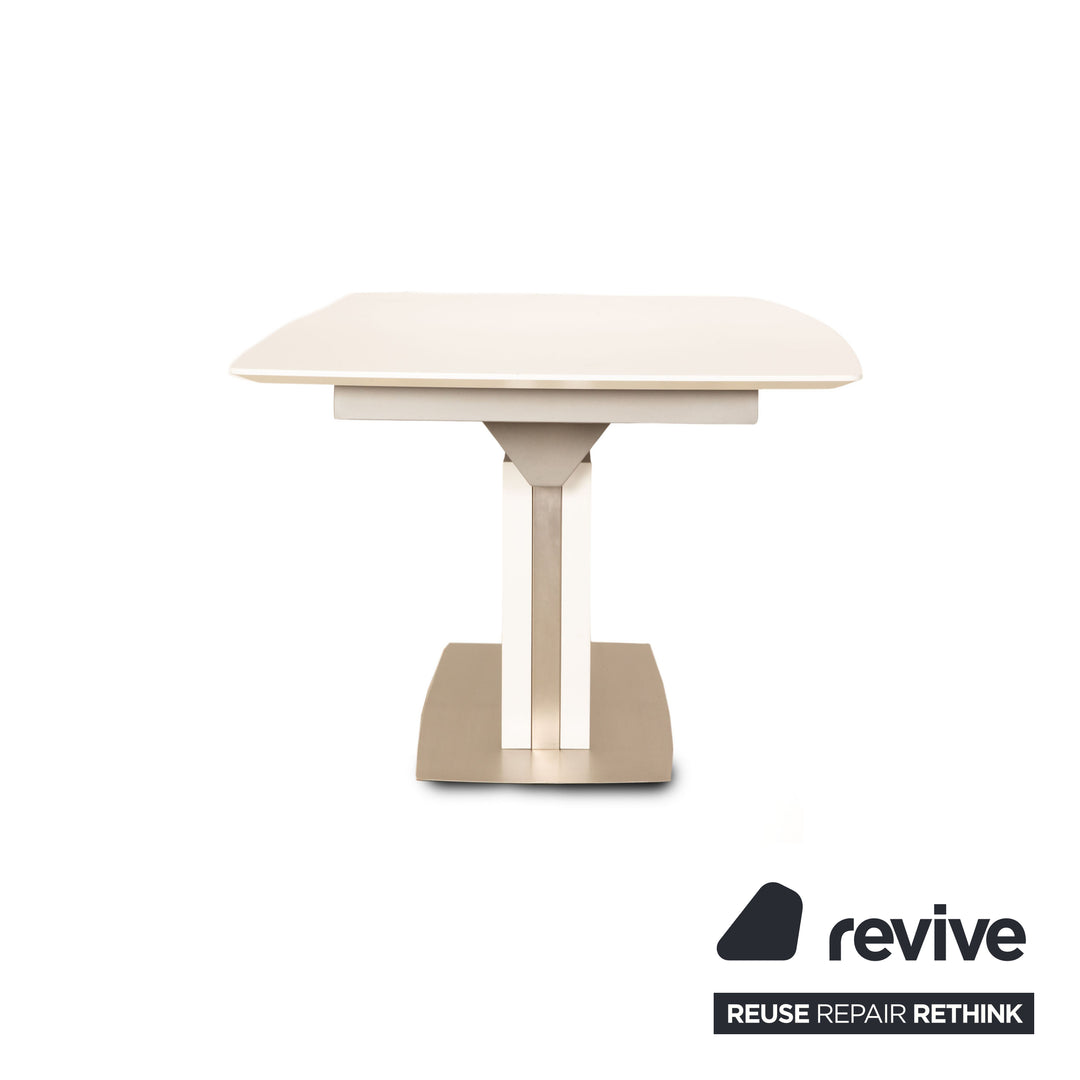BoConcept Milano Esstisch Holz Weiß 181/264 x 73 x 100 Ausziehfunktion