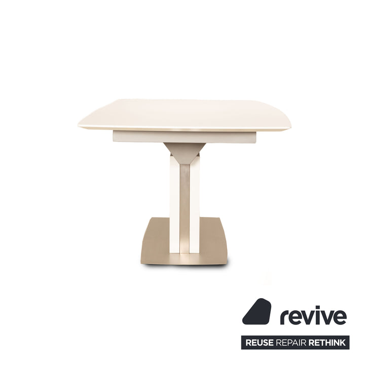 BoConcept Milano Esstisch Holz Weiß 181/264 x 73 x 100 Ausziehfunktion