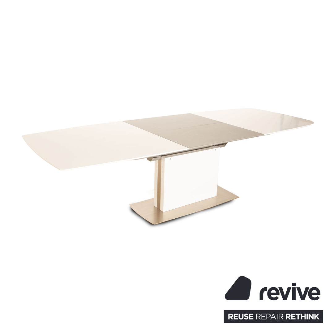BoConcept Milano Esstisch Holz Weiß 181/264 x 73 x 100 Ausziehfunktion