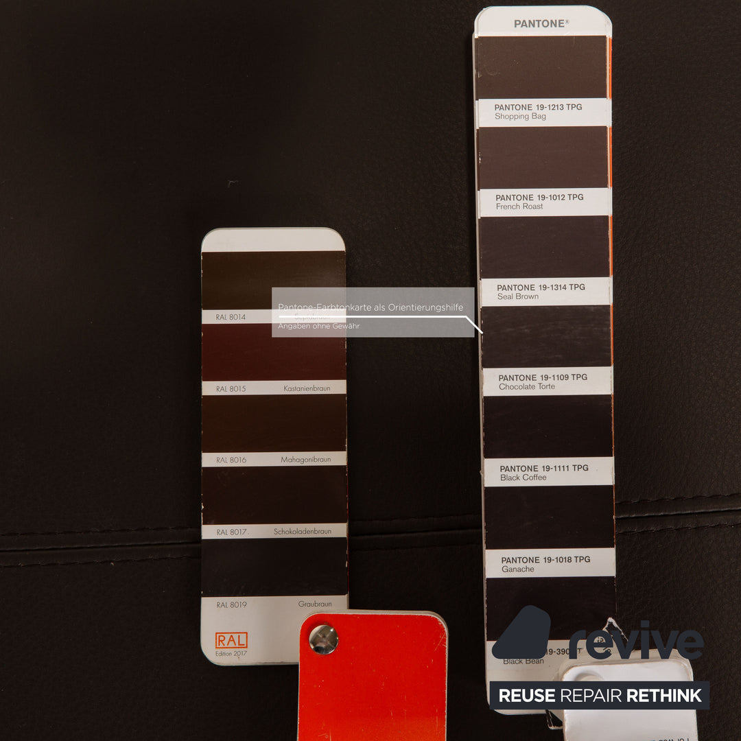 BoConcept Morini Leder Liege Braun Dunkelbraun