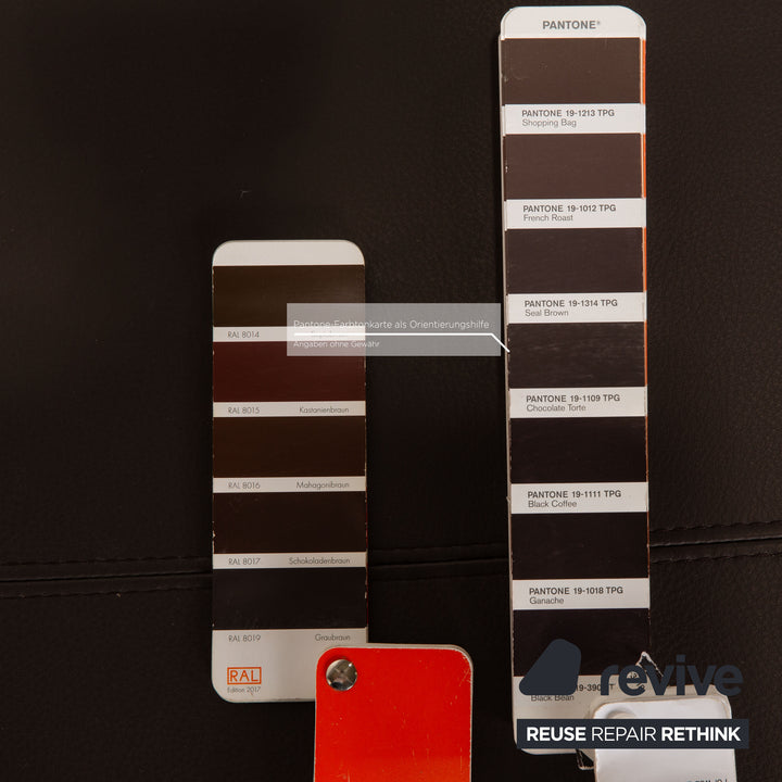 BoConcept Morini Leder Liege Braun Dunkelbraun