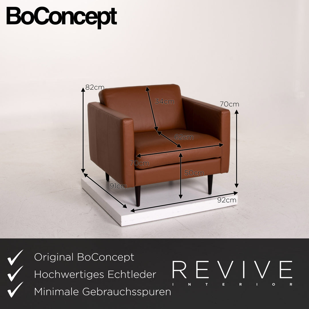 BoConcept Osaka Leder Sessel Braun #14553