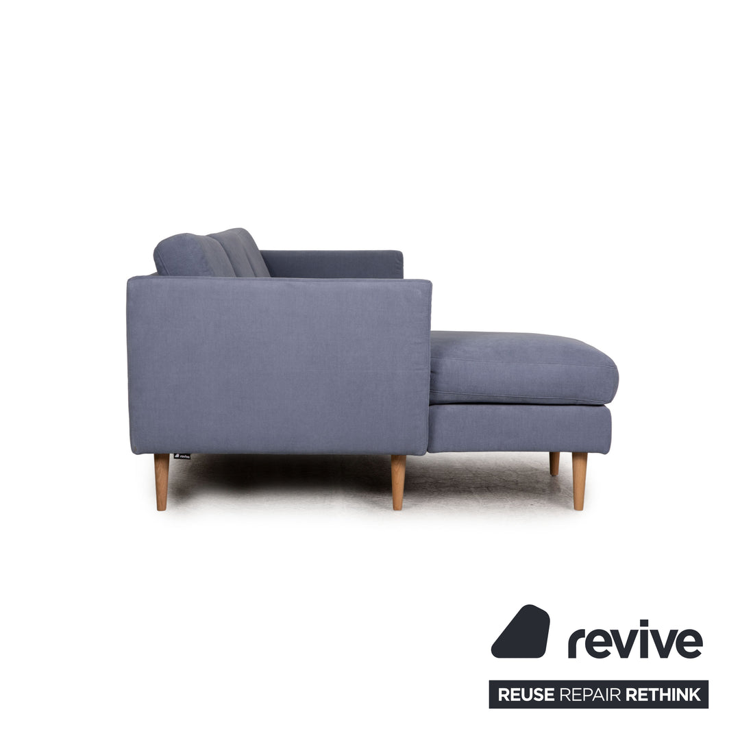 BoConcept Indivi Stoff (FRISCO) Ecksofa Blau Sofa Couch