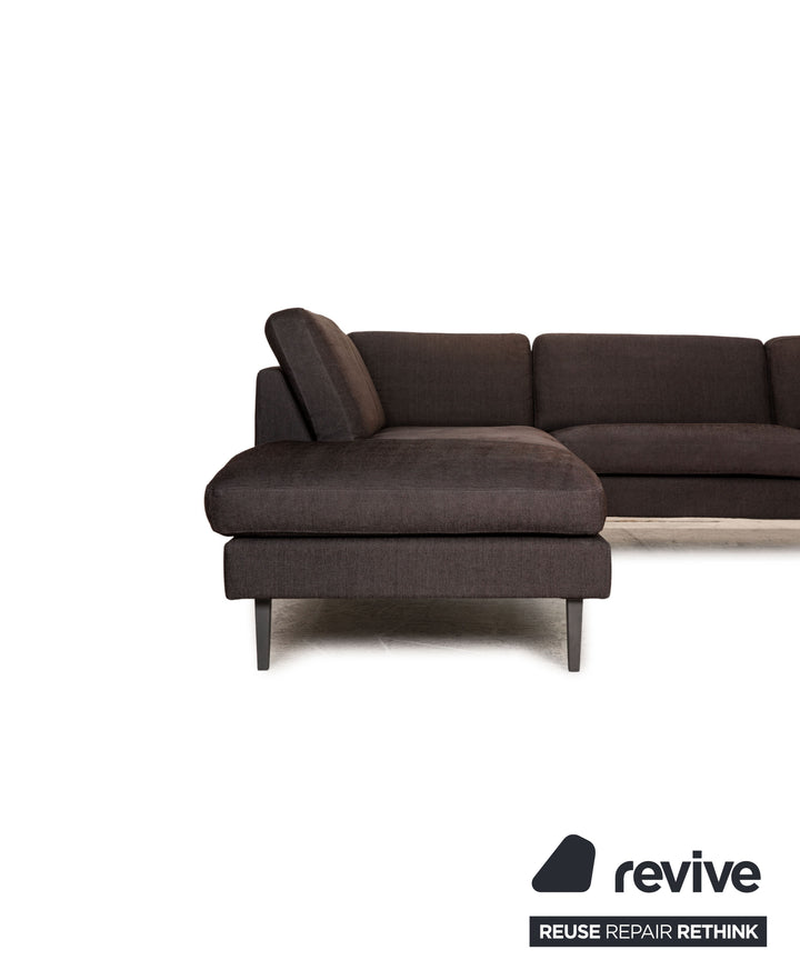 BoConcept Osaka Stoff Sofa Anthrazit Ecksofa Couch