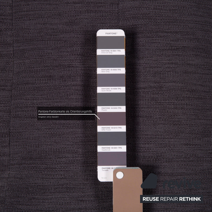 BoConcept Osaka Stoff Sofa Grau Zweisitzer
