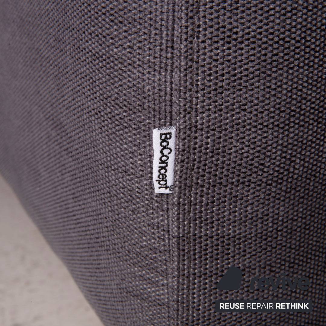 BoConcept Osaka Stoff Sofa Grau Zweisitzer