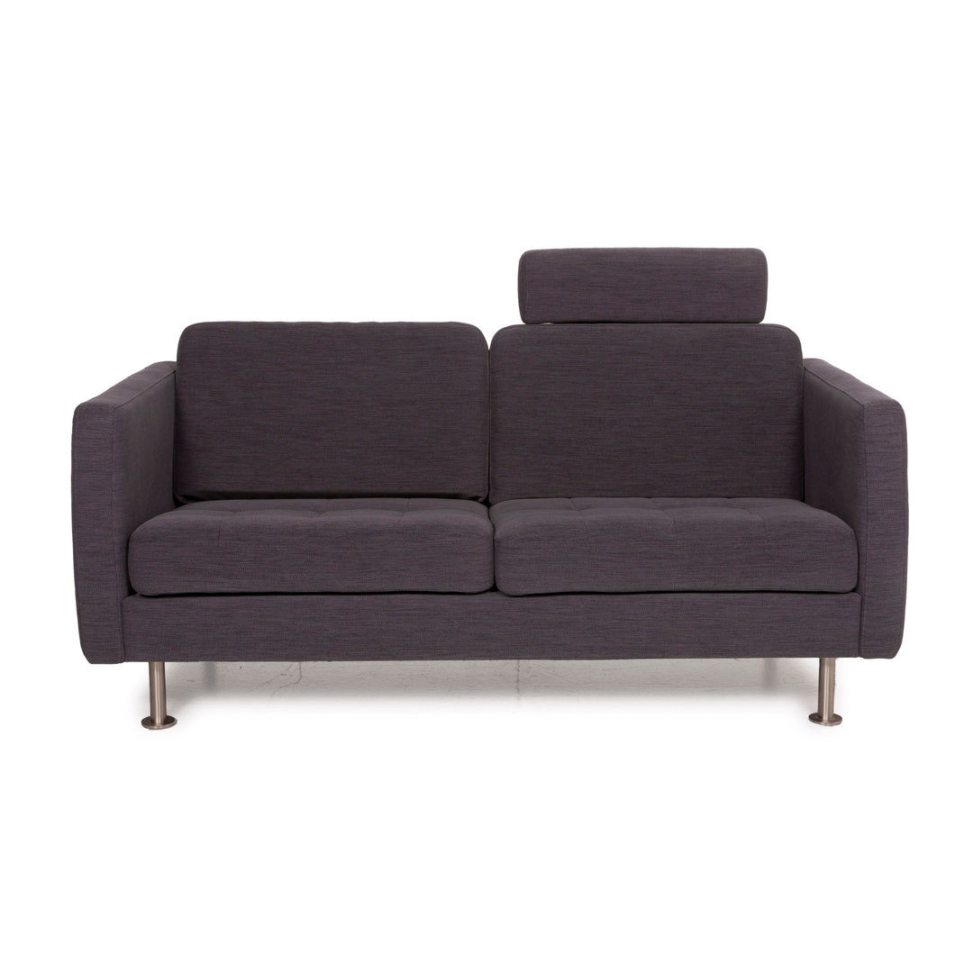 BoConcept Osaka Stoff Sofa Grau Zweisitzer