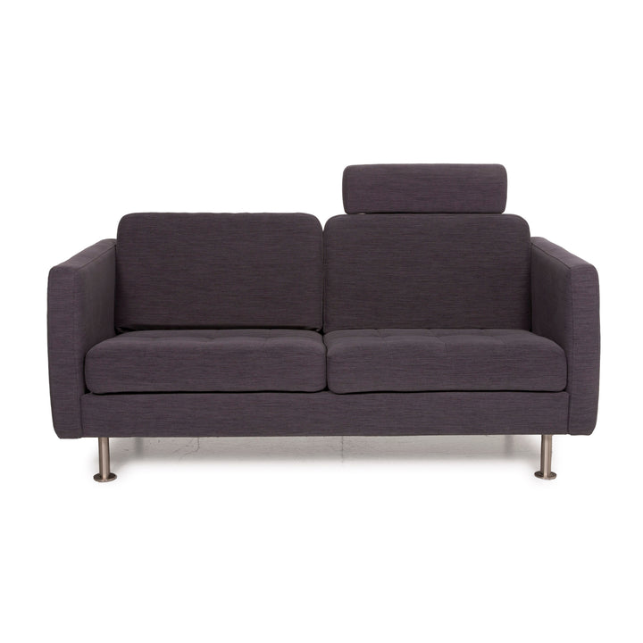 BoConcept Osaka Stoff Sofa Grau Zweisitzer
