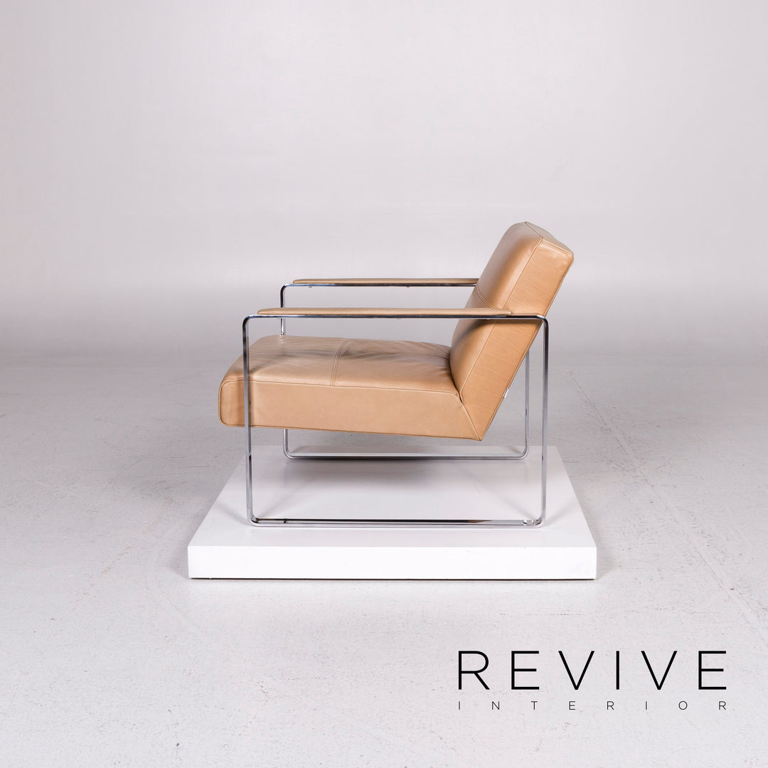 BoConcept Ross Leder Sessel Beige #11381