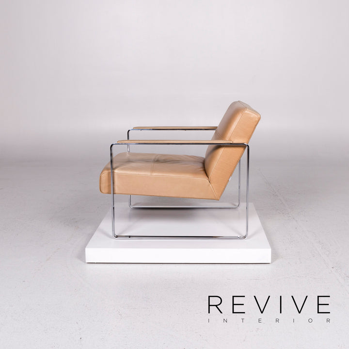BoConcept Ross Leder Sessel Beige #11381
