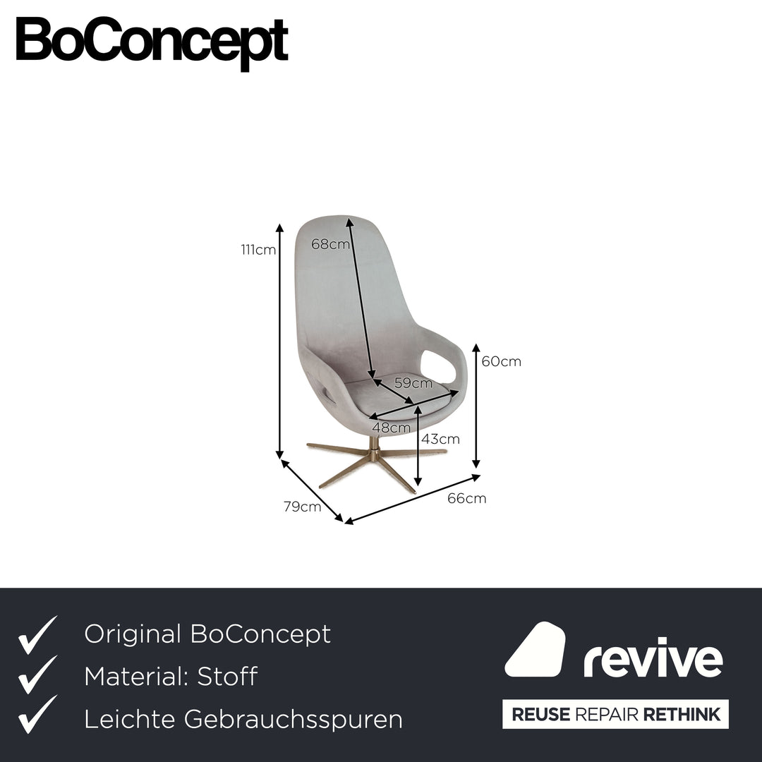 BoConcept Smartville Stoff Sessel Mint