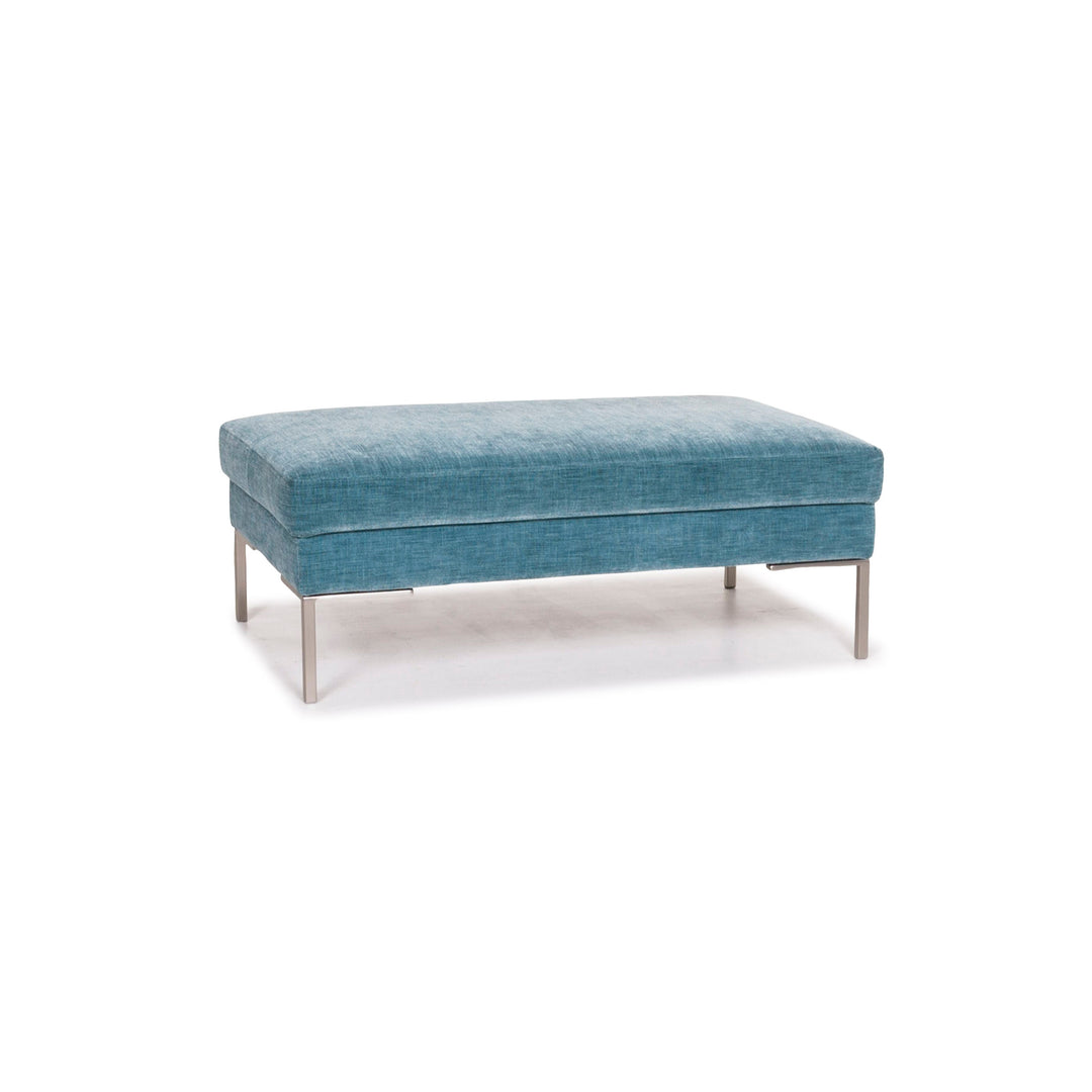 BoConcept Stoff Hocker Blau Ottoman #12504