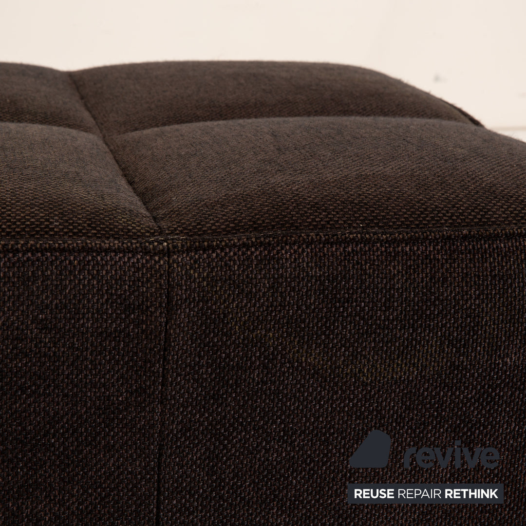 BoConcept Stoff Hocker Schwarz