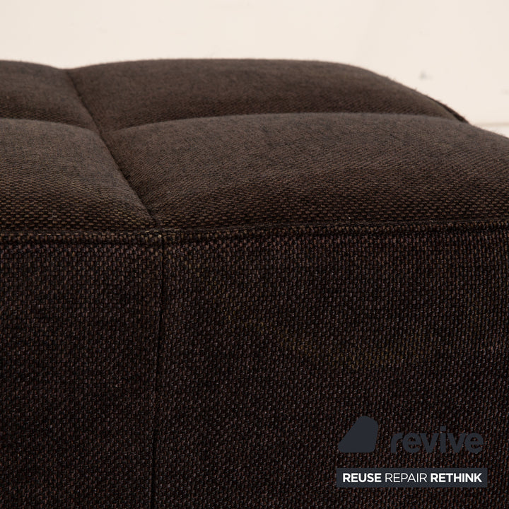 BoConcept Stoff Hocker Schwarz