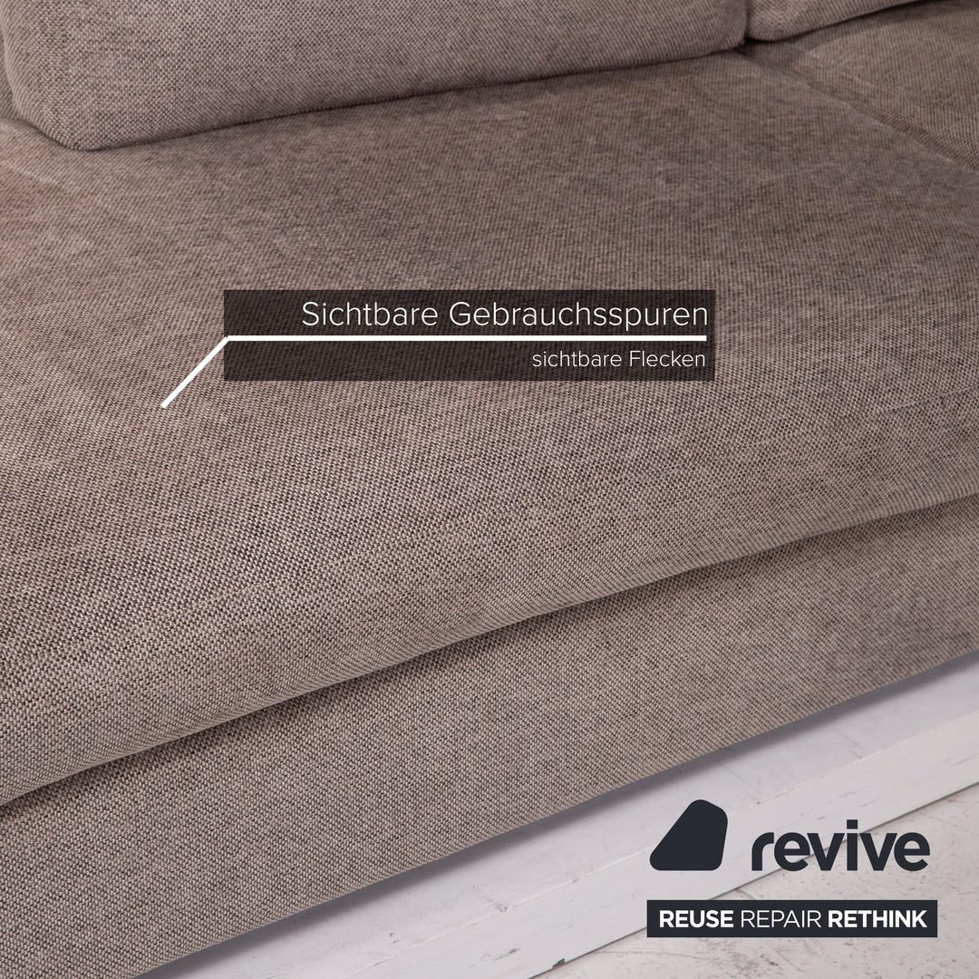BoConcept Stoff Sofa Beige Ecksofa #15269
