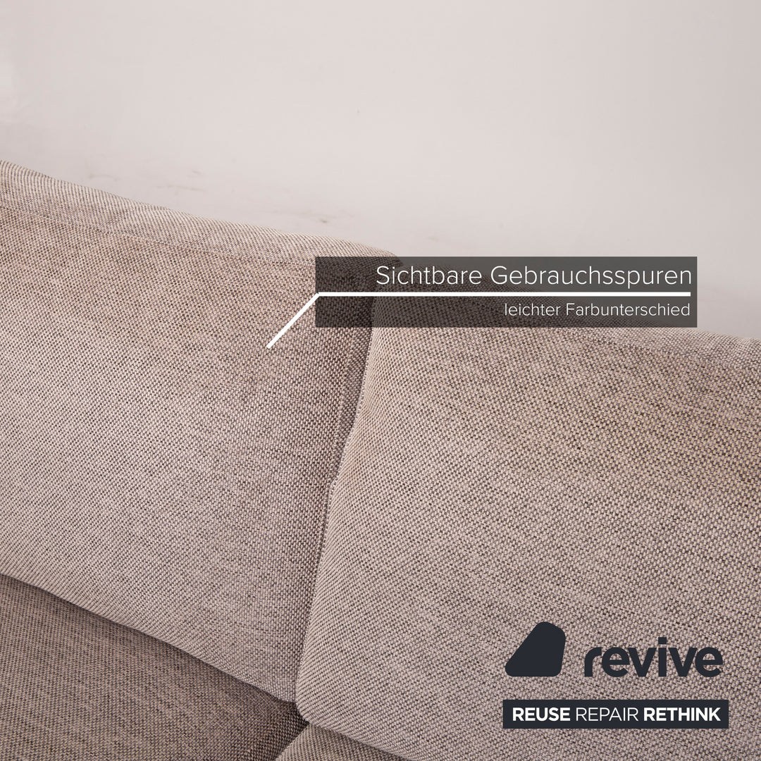 BoConcept Stoff Sofa Beige Ecksofa #15269