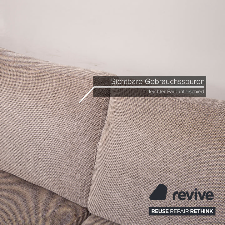 BoConcept Stoff Sofa Beige Ecksofa #15269