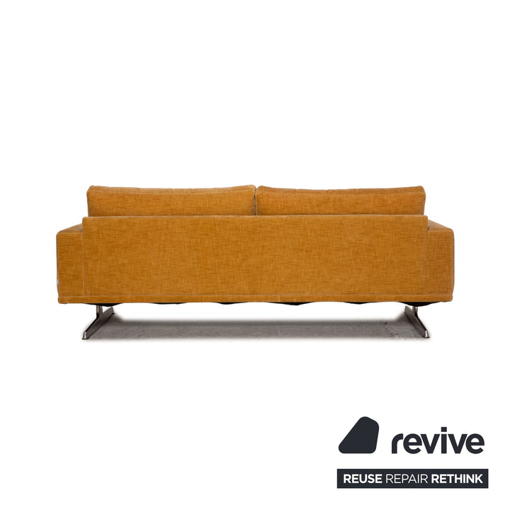 BoConcept Stoff Zweisitzer Gelb Sofa Couch