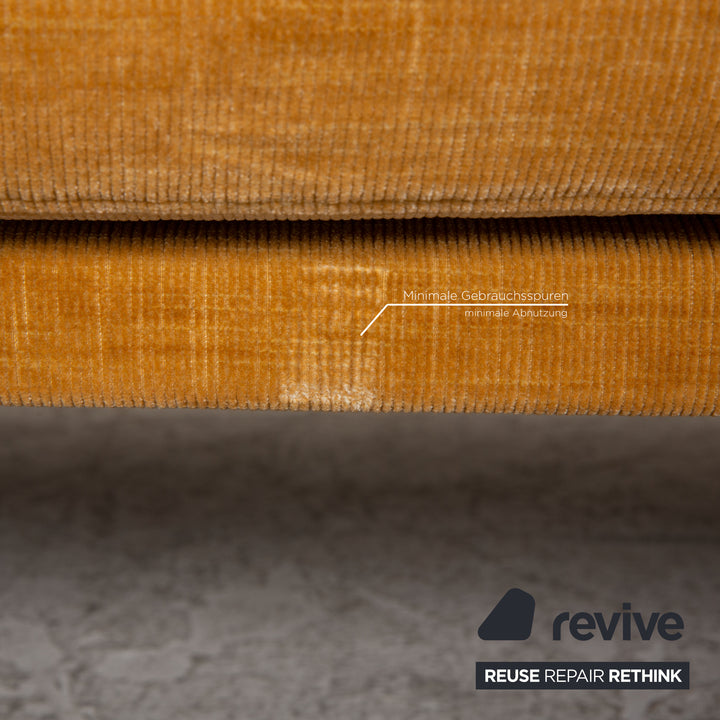BoConcept Stoff Zweisitzer Gelb Sofa Couch