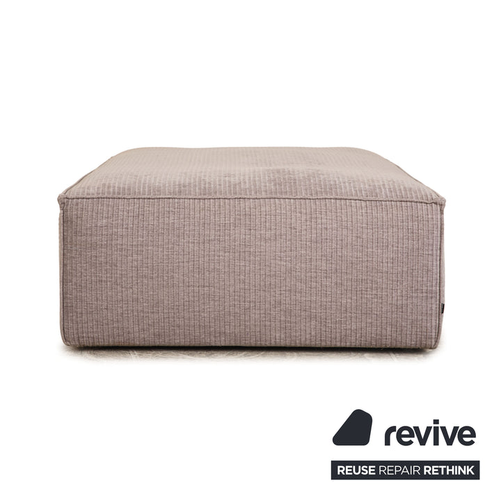 Bolia Cosima Stoff Sofa Garnitur Grau Ecksofa Hocker Sofa Couch
