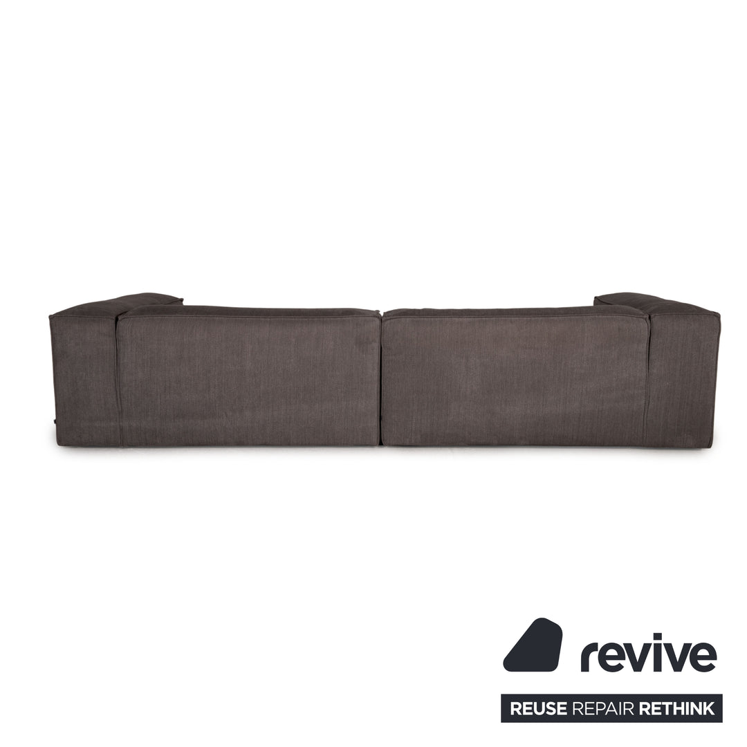 Bolia Cosima Stoff Sofa Grau Dreisitzer Couch