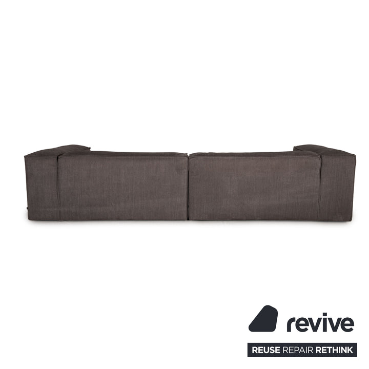 Bolia Cosima Stoff Sofa Grau Dreisitzer Couch