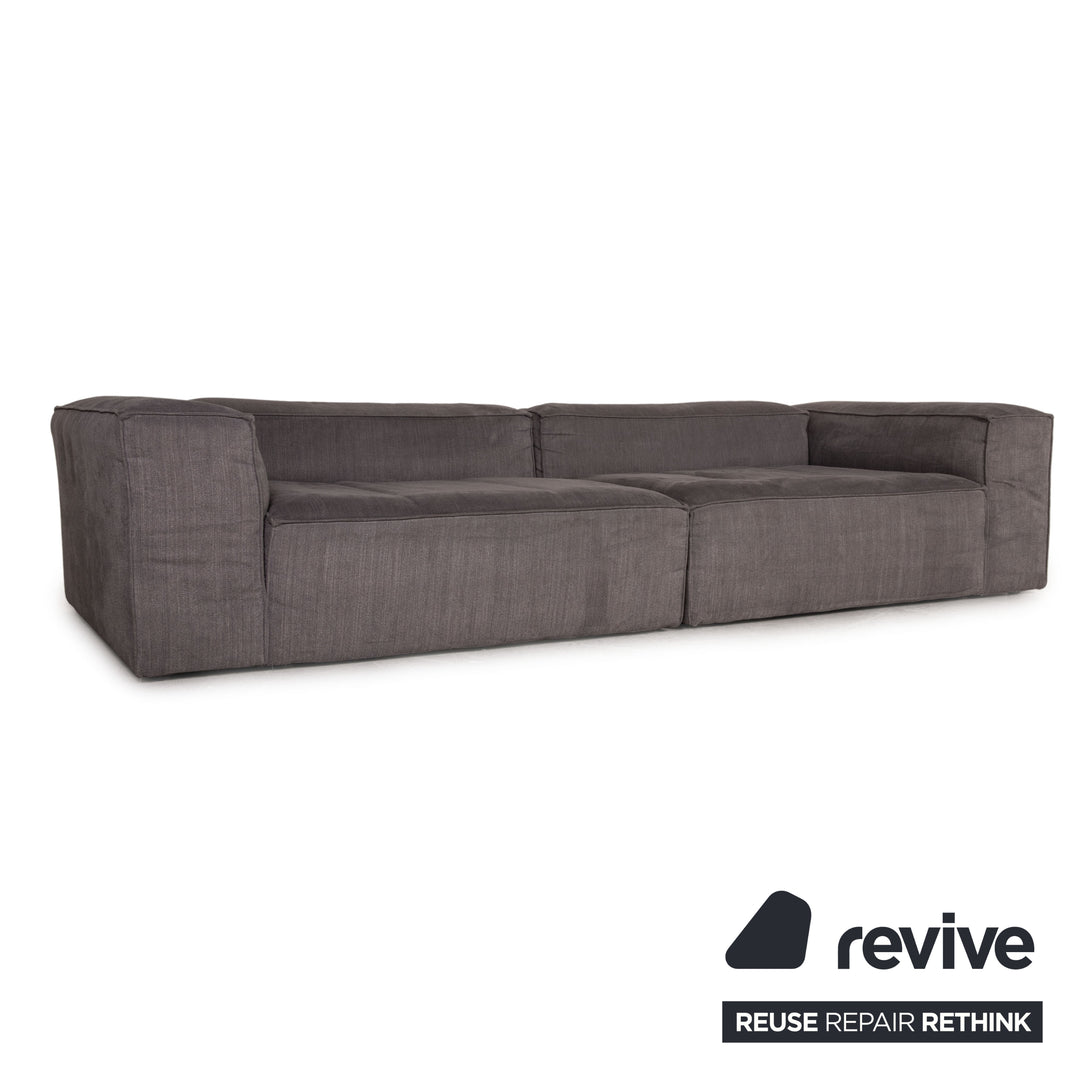 Bolia Cosima Stoff Sofa Grau Dreisitzer Couch