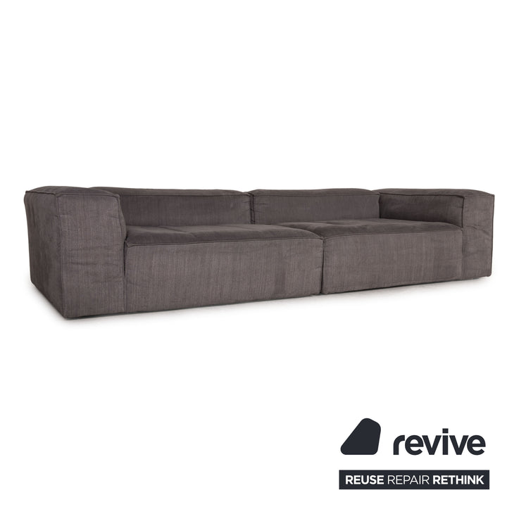 Bolia Cosima Stoff Sofa Grau Dreisitzer Couch
