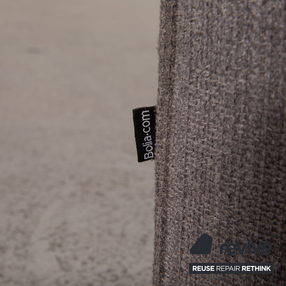 Bolia Cosima Stoff Sofa Grau Dreisitzer Couch