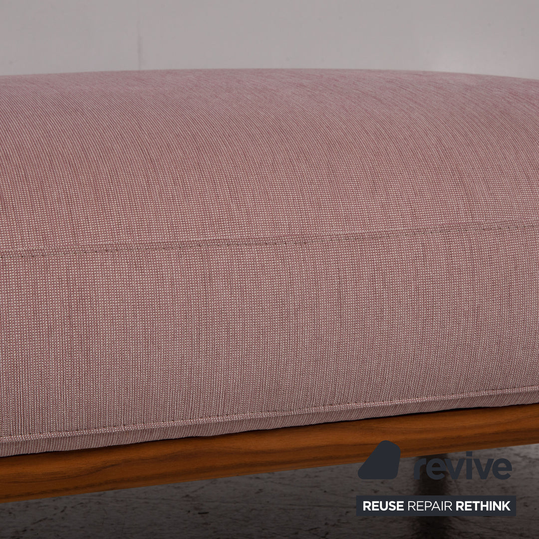 Bolia Madison Stoff Hocker Rosa