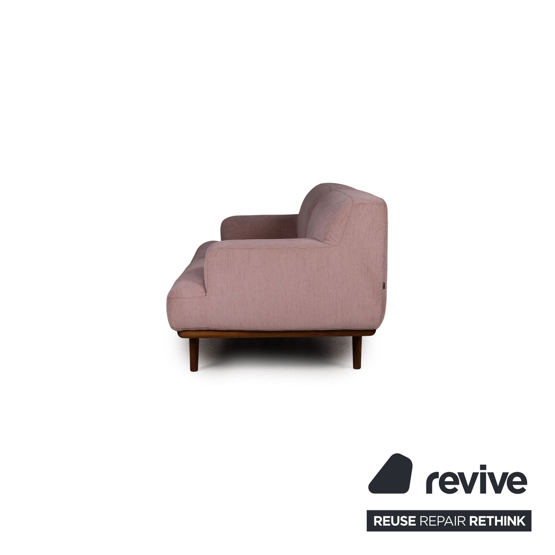 Bolia Madison Stoff Sofa Rosa Zweisitzer Couch