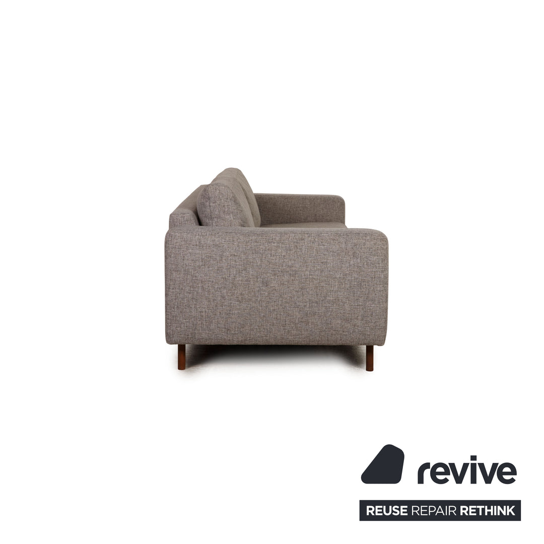 Bolia Scandinavia Remix Stoff Dreisitzer Grau Sofa Couch