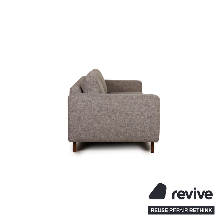 Bolia Scandinavia Remix Stoff Dreisitzer Grau Sofa Couch