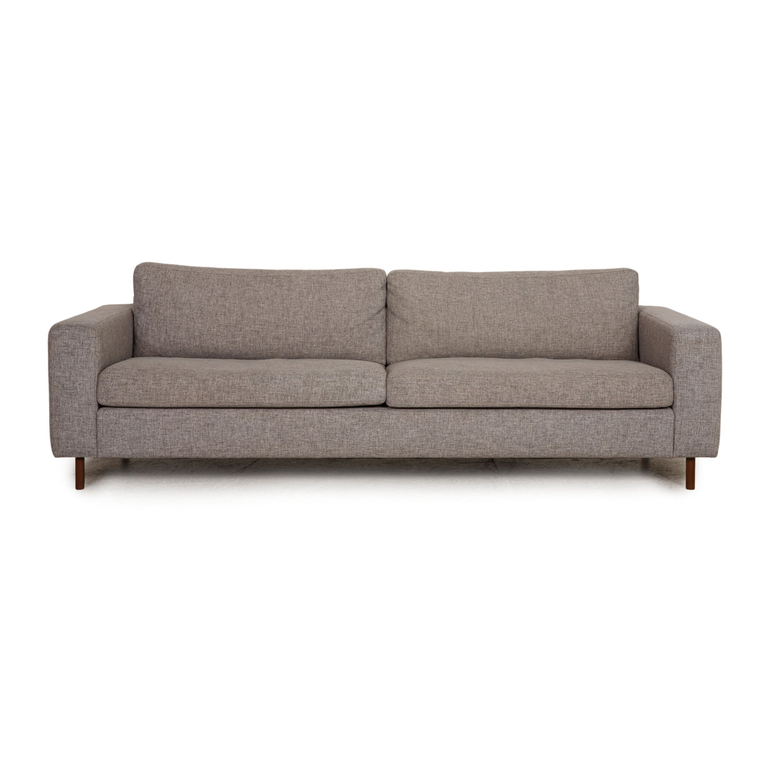 Bolia Scandinavia Remix Stoff Dreisitzer Grau Sofa Couch