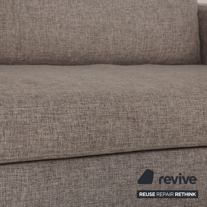 Bolia Scandinavia Remix Stoff Dreisitzer Grau Sofa Couch