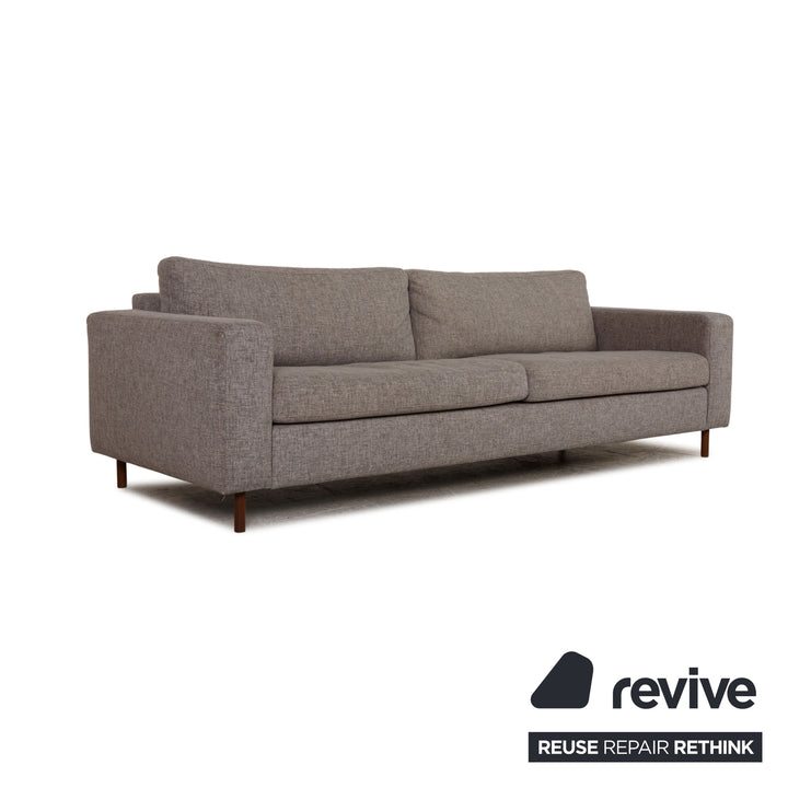 Bolia Scandinavia Remix Stoff Dreisitzer Grau Sofa Couch