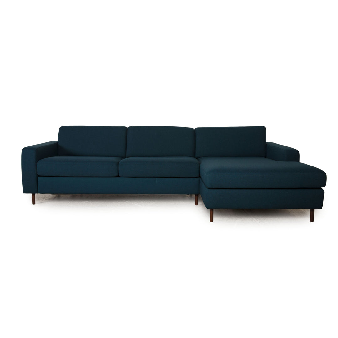 Bolia Scandinavia Remix Stoff Sofa Blau Ecksofa Couch Funktion Schlafsofa