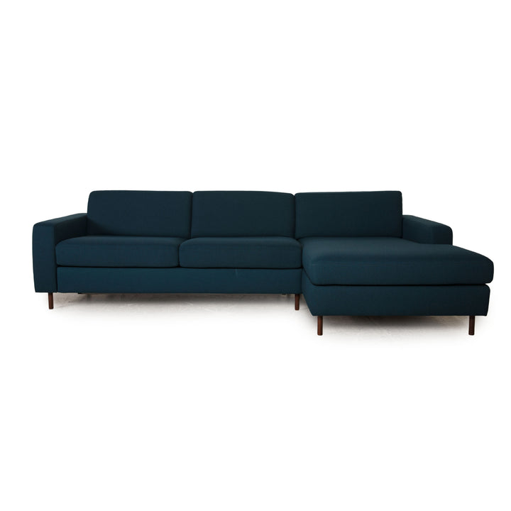 Bolia Scandinavia Remix Stoff Sofa Blau Ecksofa Couch Funktion Schlafsofa