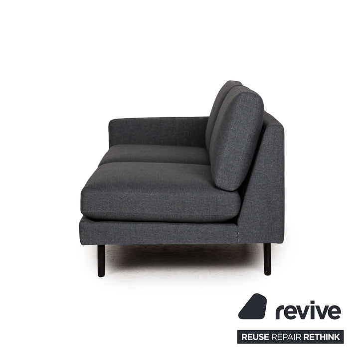 Bolia Scandinavia Remix Stoff Sofa Grau Dreisitzer Couch