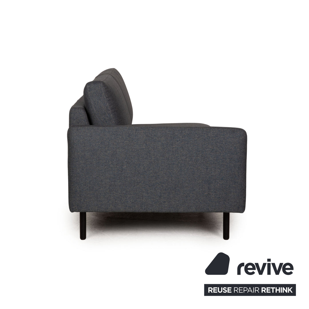 Bolia Scandinavia Remix Stoff Sofa Grau Dreisitzer Couch