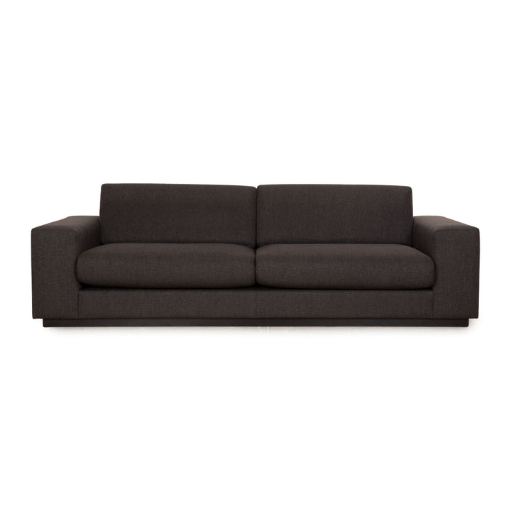 Bolia Sepia Stoff Dreisitzer Grau Sofa Couch