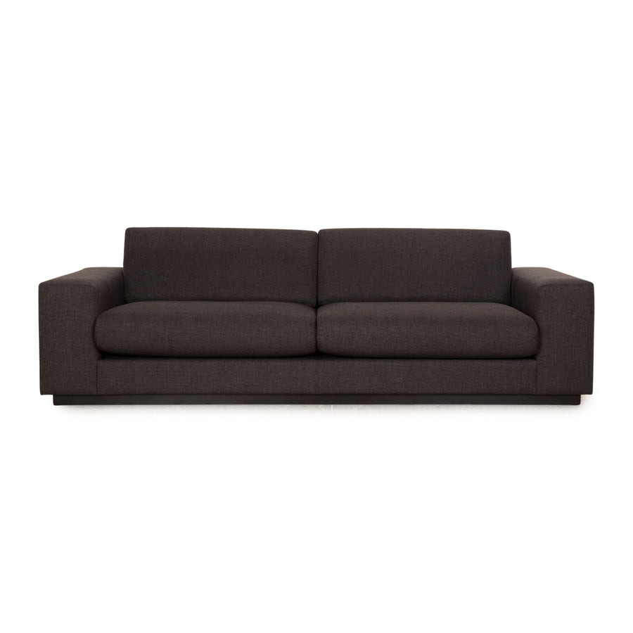 Bolia Sepia Stoff Dreisitzer Grau Sofa Couch