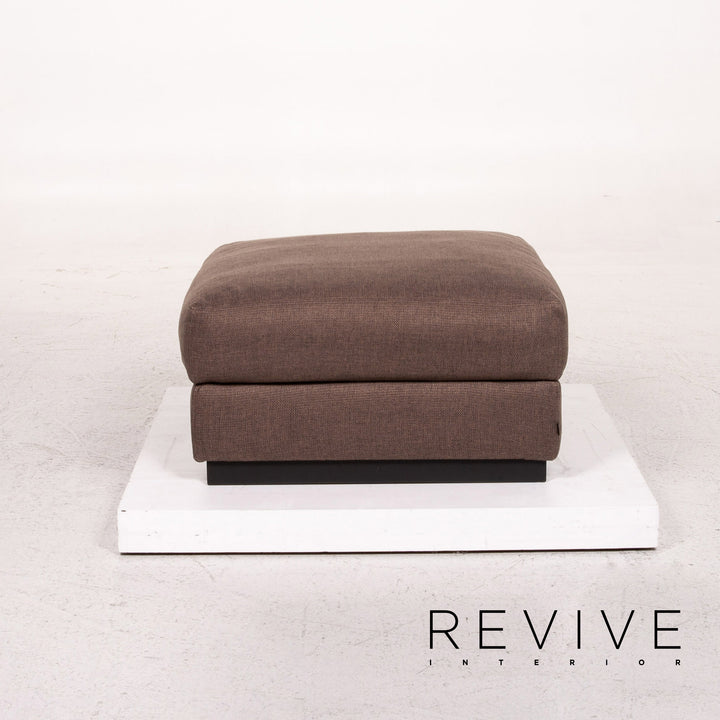 Bolia Sepia Stoff Hocker Braun Ottoman #13496