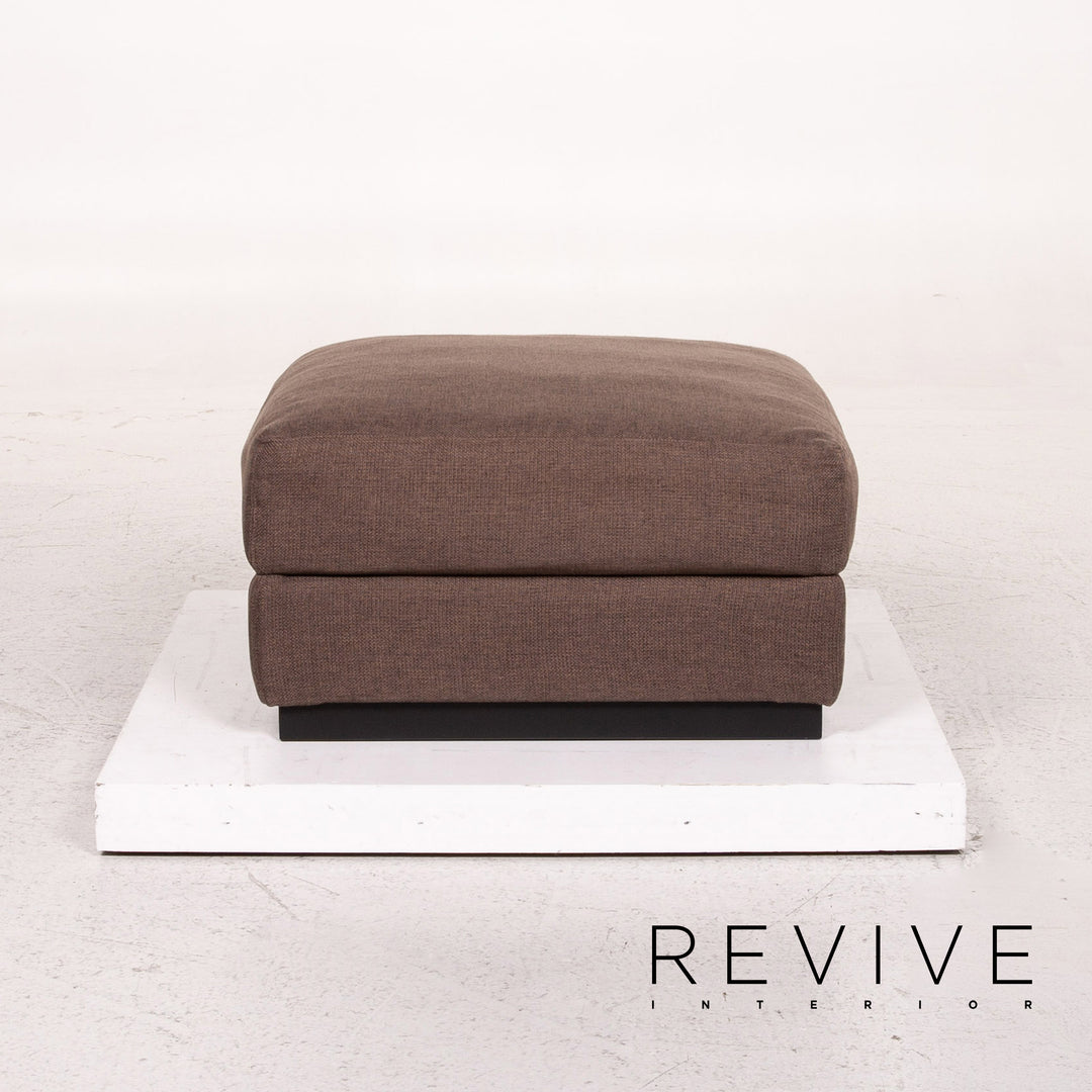 Bolia Sepia Stoff Hocker Braun Ottoman #13496