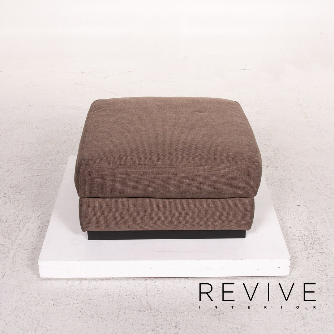 Bolia Sepia Stoff Hocker Braun Ottoman #13496