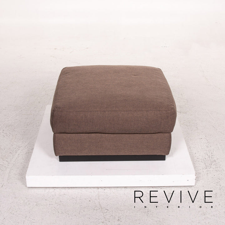 Bolia Sepia Stoff Hocker Braun Ottoman #13496