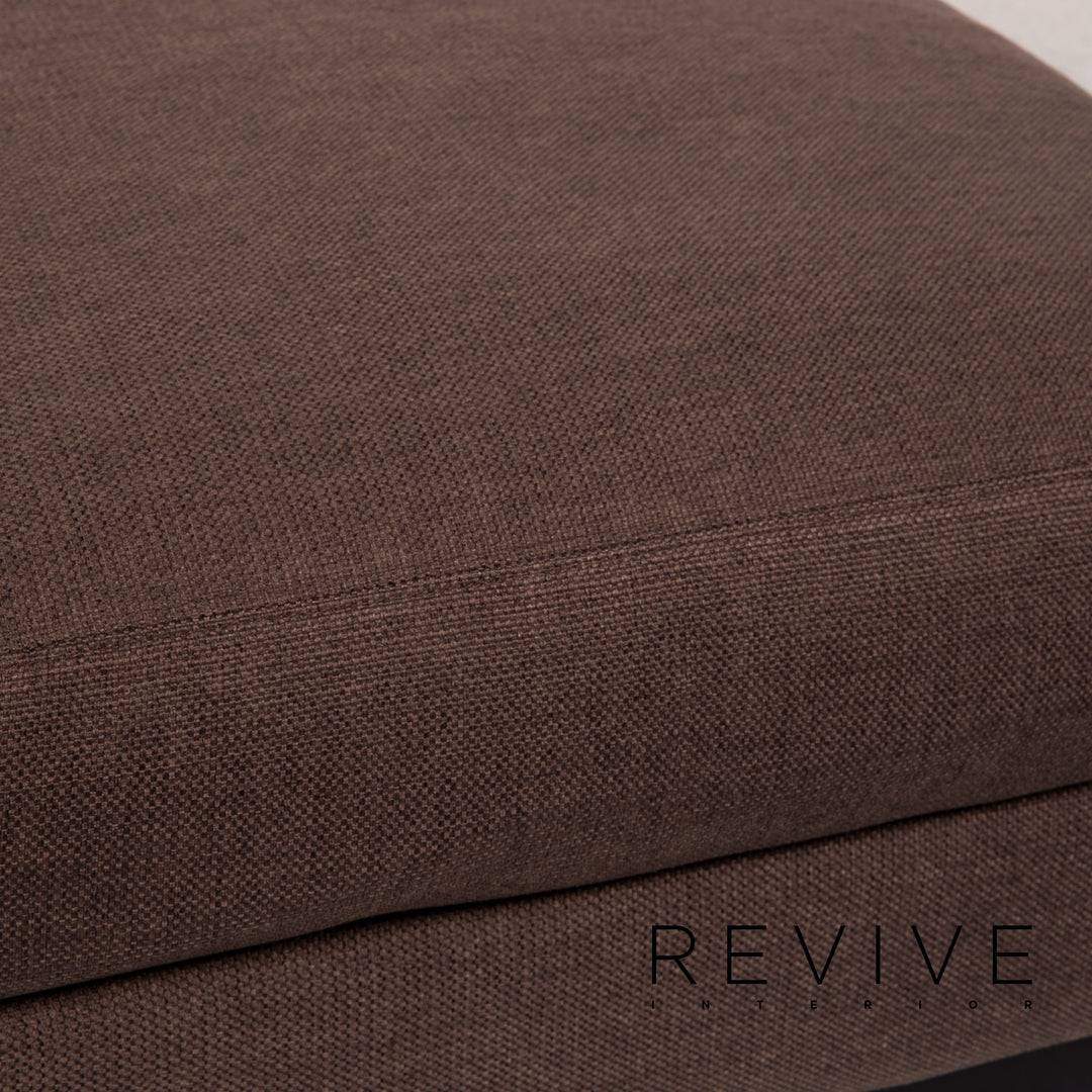 Bolia Sepia Stoff Hocker Braun Ottoman #13496