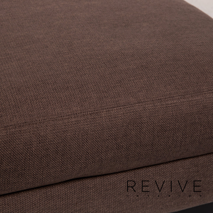 Bolia Sepia Stoff Hocker Braun Ottoman #13496